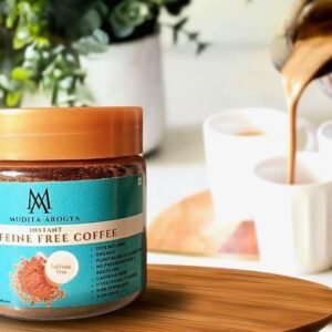 Caffeine free coffee powder